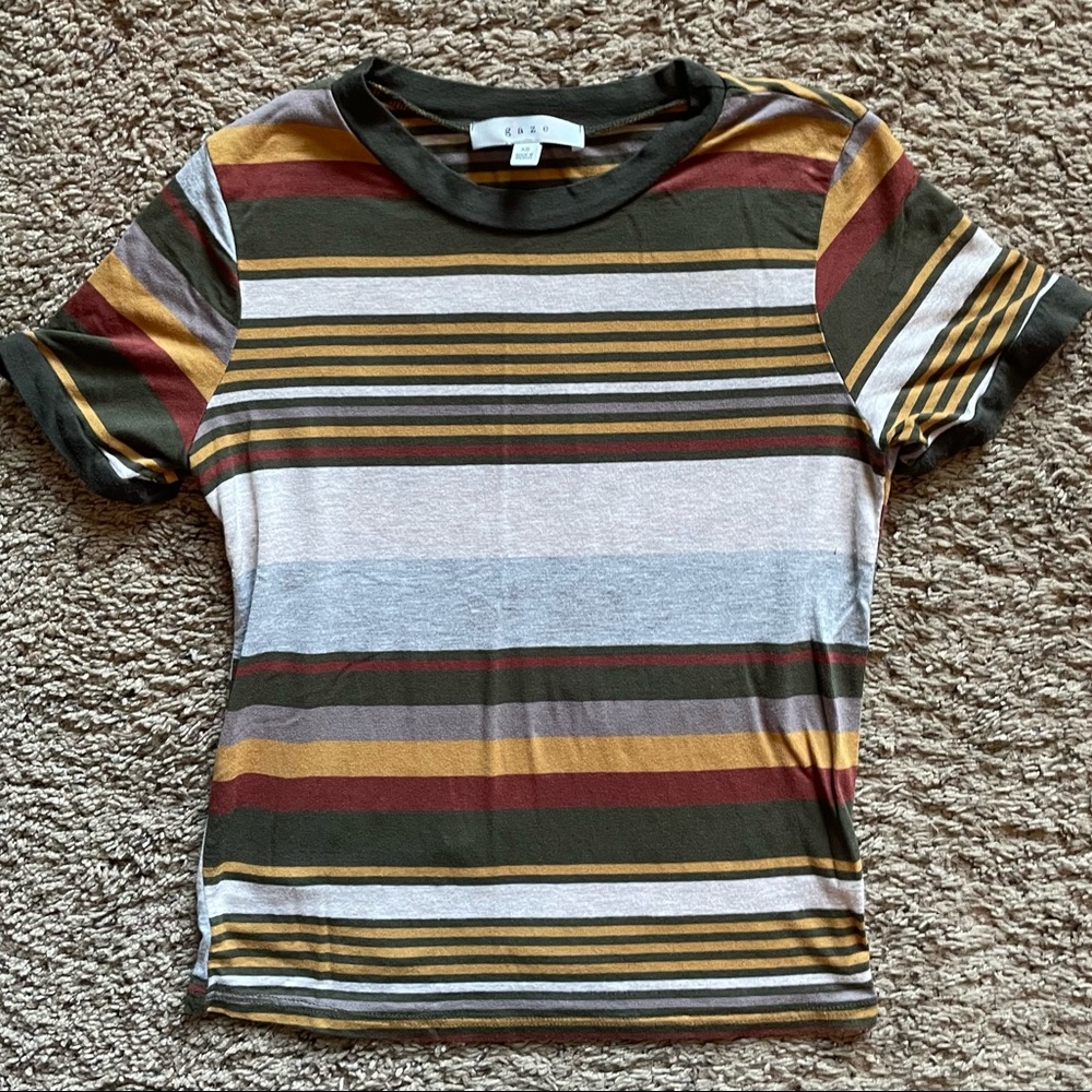 Gaze crop top